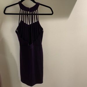 Purple foreign exchange dress size medium